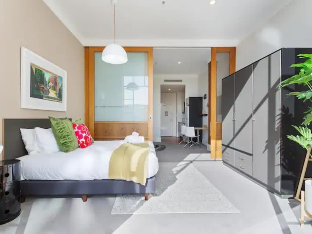 Lovely Bright Apartment With Balcony Pool And Gym Auckland Buitenkant foto